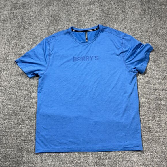 Ten Thousand Shirt Mens XL Blue Barrys Versitile Tee Athletic Gym - Picture 1 of 8